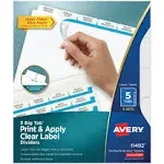 Avery® Big Tab Index Maker Index Divider 11492-1 Each