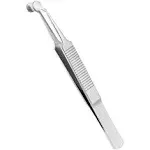 Stainless Steel Meibomian Gland Expressor Forceps Tweezers, Safe USA NEW