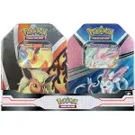 Pokemon Flareon and Sylveon Tin Bundle