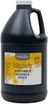 Handy Art Little Masters Washable Tempera Paint, 64 Fl Oz (Pack of 1), Black