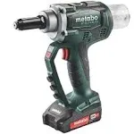 Metabo Np 18 Ltx Bl 5.0 Bare Cordless Rivet Tool,Bare Tool,Stroke 1&#034;L