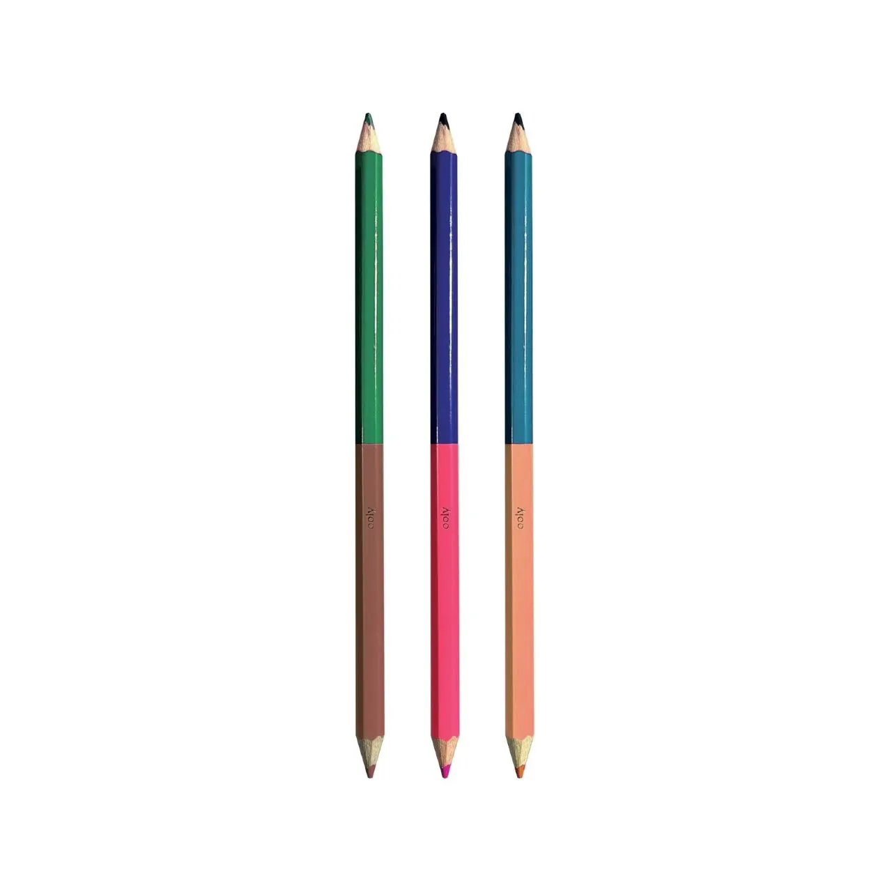 2 of a Kind Double Ended Colored Pencils