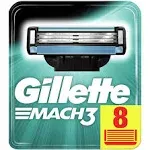 Gillette Mach 3 Blades (Pack of 8)