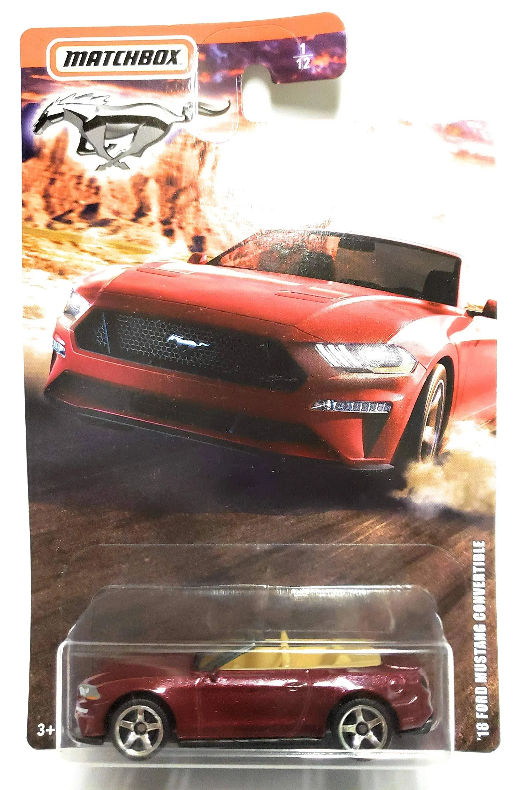 Matchbox 2020 Mustang Special Edition Series - 18 Ford Mustang Convertible ( Mar