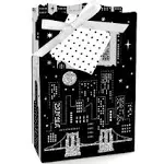 Nighttime City Skyline - New York Party Favor Boxes - Set of 12