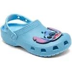 Crocs Kids' Disney Stitch Classic Clog, Blue, C11