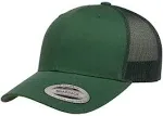 YUPOONG Classic Retro TRUCKER Cotton Mesh Cap SNAPBACK Adjustable Hat New!