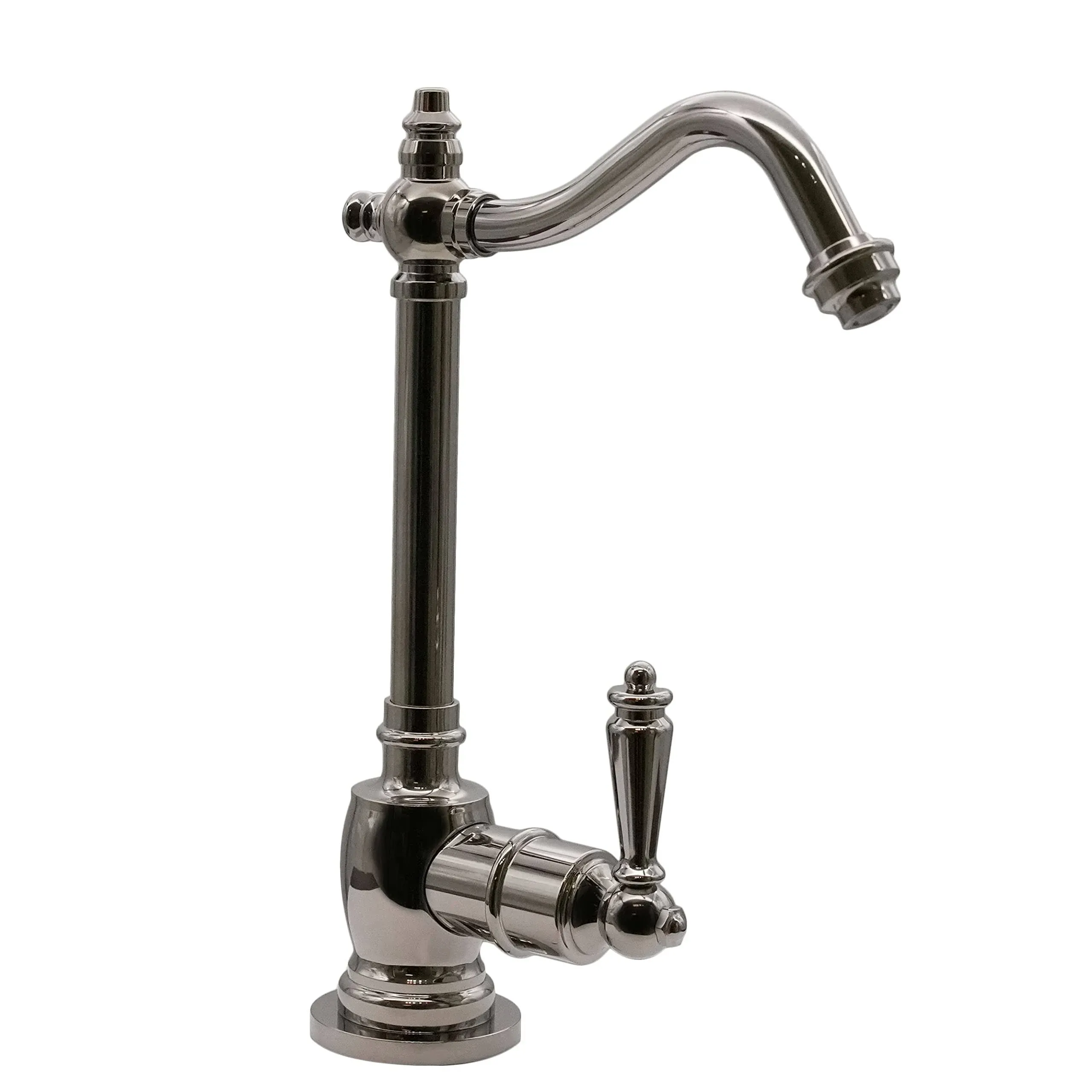 Premium Victorian 9" Cold Water Dispenser In Polished Nickel - Traditional - Kitchen Faucets - by Westbrass | Houzz