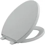 KOHLER Reveal Quiet-Close Elongated Toilet Seat