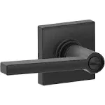 Schlage J40-SOL-COL Solstice Privacy Door Lever Set - Black