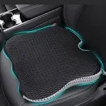 CarQiWireless 2024 Upgrades Car Coccyx Seat Cushion Pad for Sciatica Tailbone Pain Relief, Heightening Wedge Booster Seat Cushion for Short People Driving, Truck