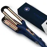 Miracomb Ion Titanium Deep Waver Smart Crimping Iron Hair Crimper