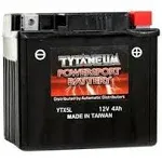 Tytaneum Ytx14ah-bs MF Battery