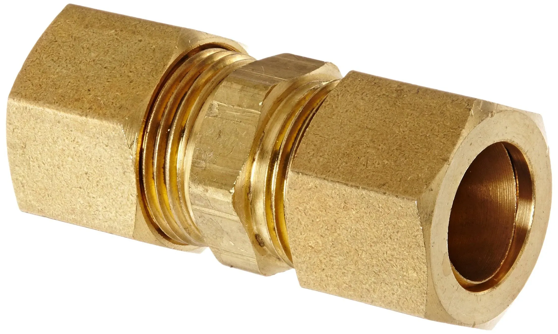 - 50062-08 50062 Brass Compression Tube Fitting Union 1/2&#034; x 1/2&#034; Tube OD