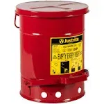 Justrite 6 Gallon Oily Waste Can