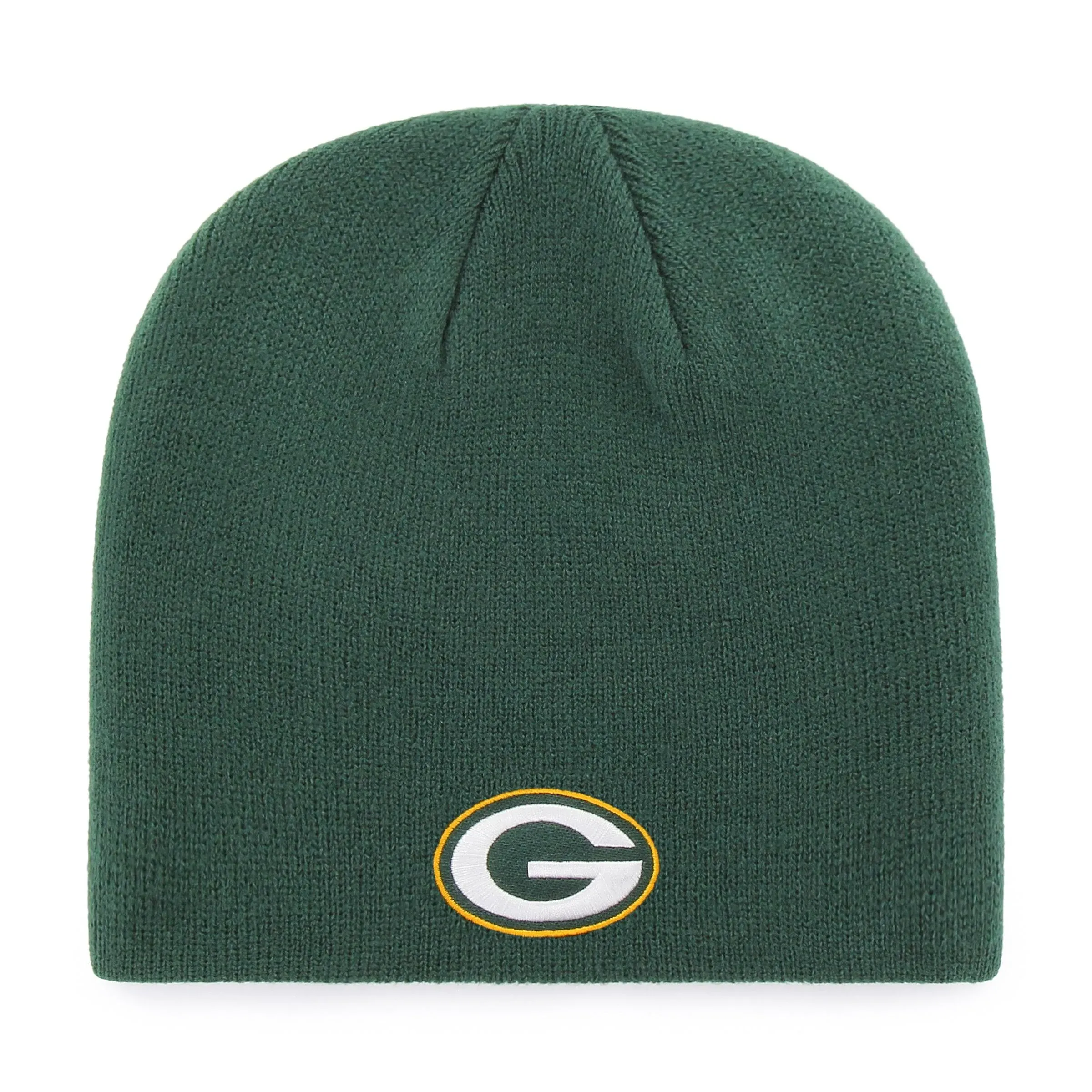 Green Bay Packers NFL Cuffless Team Color Knit Hat by NFL Team Apparel