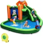 Costway Inflatable Slide Bouncer and Water Park Bounce House