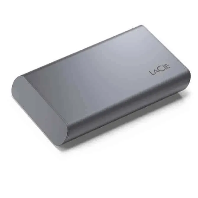 LaCie 500GB Mobile SSD Secure USB-C Drive 