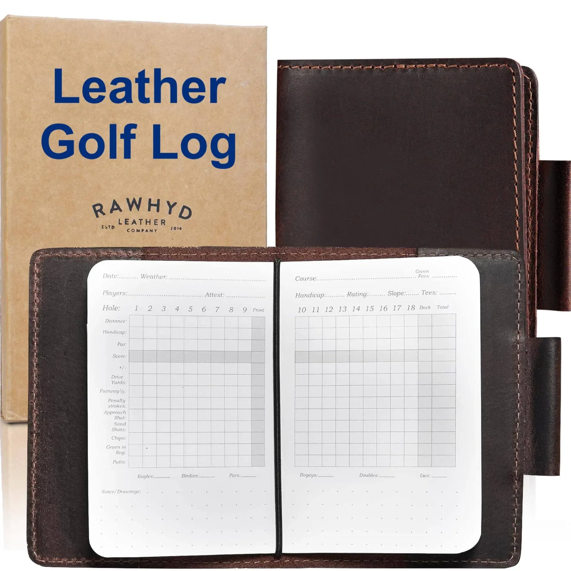 RAW HYD Refillable Golf Scorecard Holder