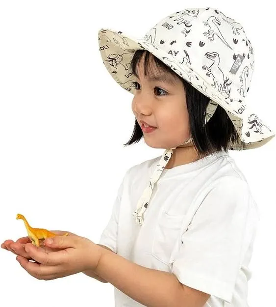 Jan & Jul Adjustable Cotton Floppy Sun Hat with 50+ UPF Protection for Boys