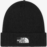 Kids' The North Face TNF Box Logo Cuffed Beanie Black