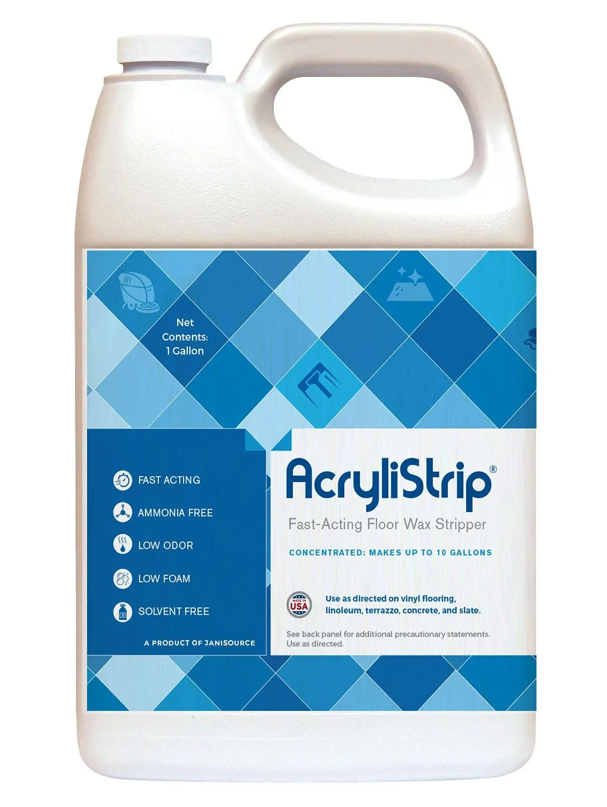 AcryliStrip Commercial Floor Finish Stripper, 1 Gallon…