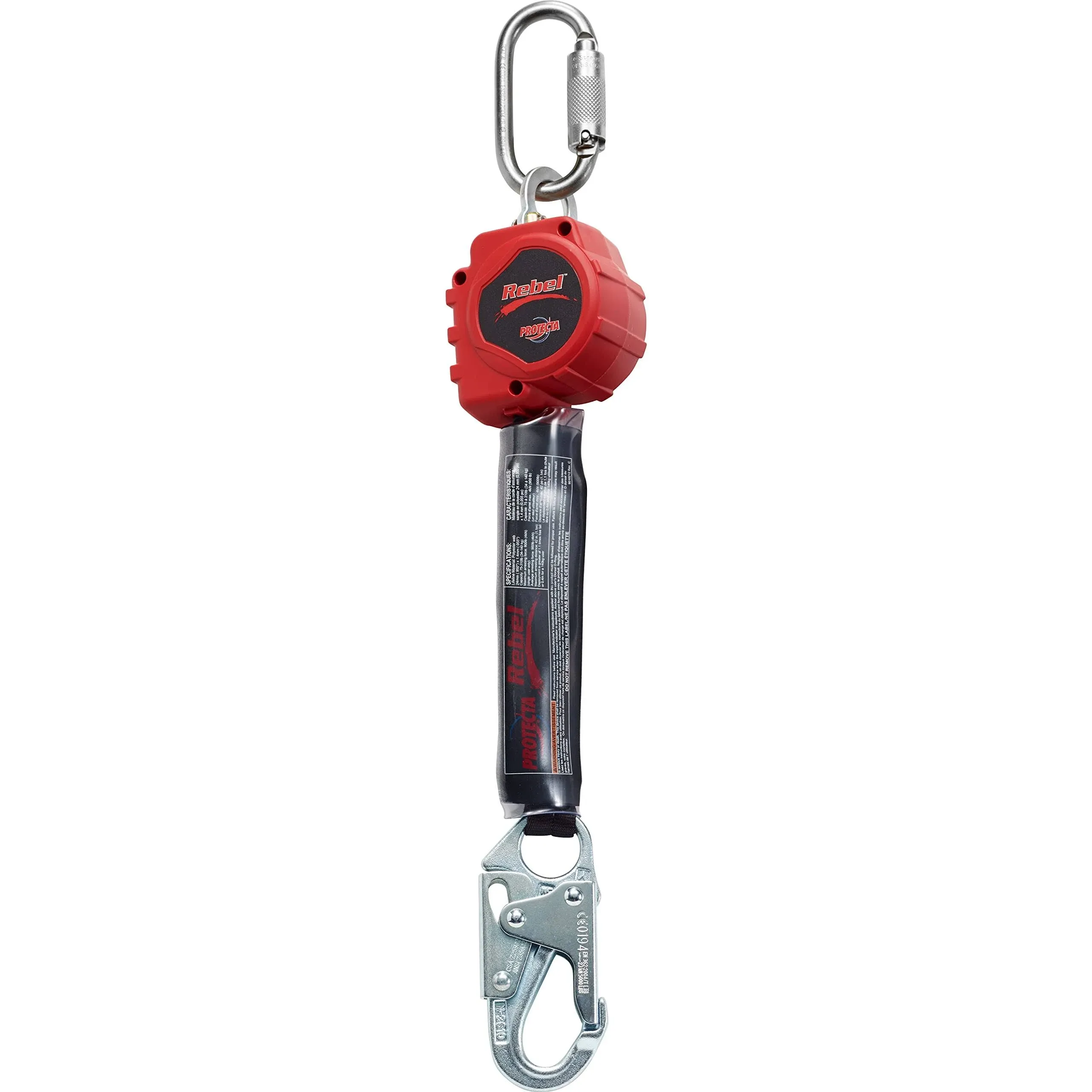 Rebel 6 ft Protecta 3100403 SRL Single Retractable Lanyard w/ Standard Hook