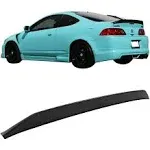 Fits 02-06 Acura RSX DC5 Duckbill Matte Black PP Rear Trunk Spoiler Wing Lip