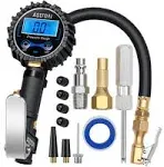 AstroAI ATG250 Digital Tire Inflator with Pressure Gauge, 250 PSI Air Chuck and Compressor Accessories Heavy Duty with Rubber Hose and Quick Connect Coupler Car Accessories for 0.1 Display Resolution