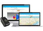 VyncsFleet: GPS Tracker No Monthly Fee, 4G LTE OBD, Real Time Fleet Car/Truck Tracking, SIM, Free 1 Year Data Plan, Trips, Vehicle Diagnostics, Driver Safety Alerts, Fuel Report, Emission Report