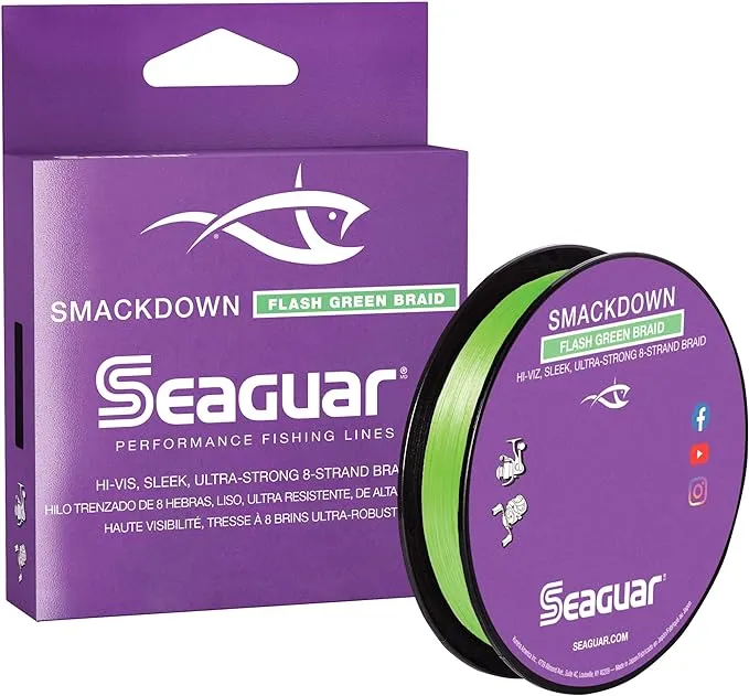 Smackdown Low Visibility Braided Fishing Line