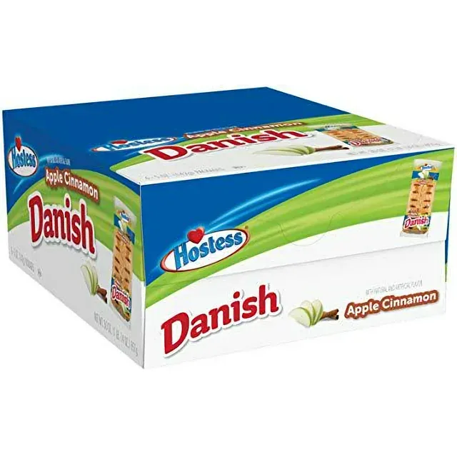 Hostess Apple Cinnamon Danish | 5 Oz | 6 Count