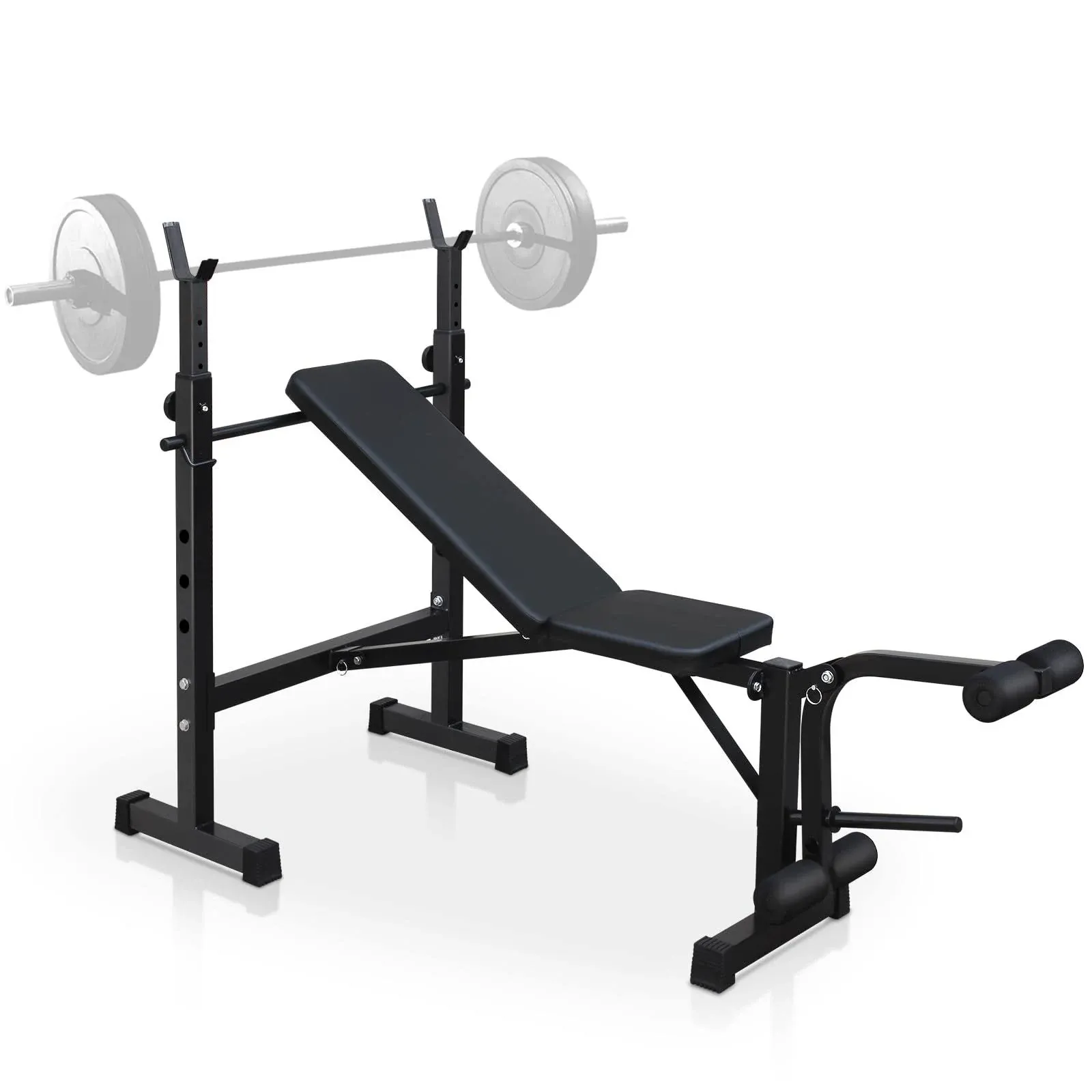 Olympic Adjustable Weight Bench Set,Bench Press with Squat Rack, Olympic Weight ...