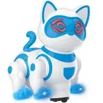 Vokodo Pet Robotic Dance Cat Interactive Kids Toy Kitty Walks Meows Sits with Lights and Music Friendly Electronic Robot Companion Bump and Go