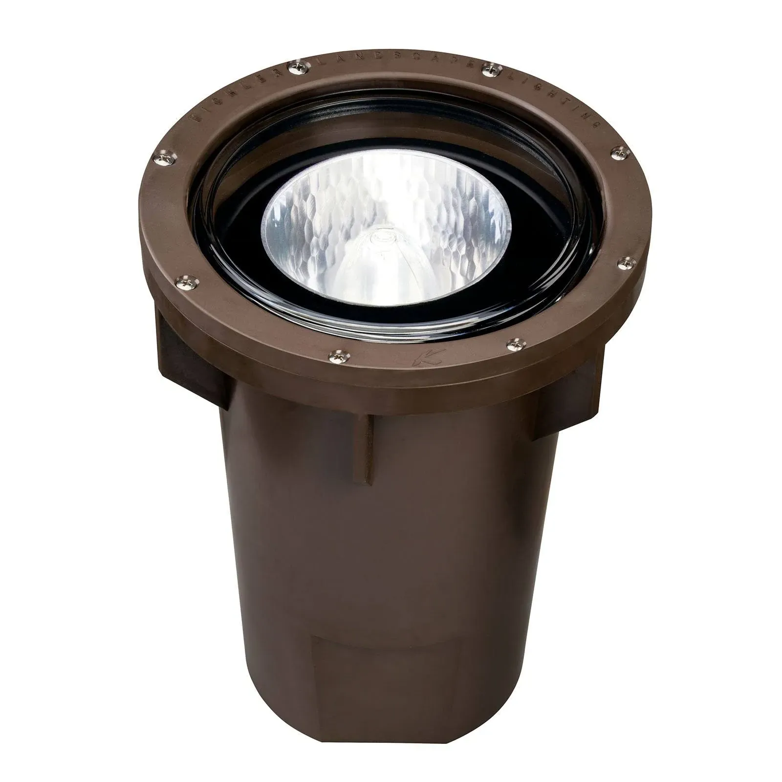 High Intensity Discharge Architectural Bronze In-Ground 1-Light 120V