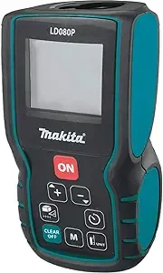 "Makita LD080P Laser Distance Measurer 265'"