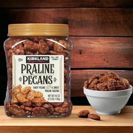 Generic Kirkland Signature Praline Pecans, 2.5 lbs