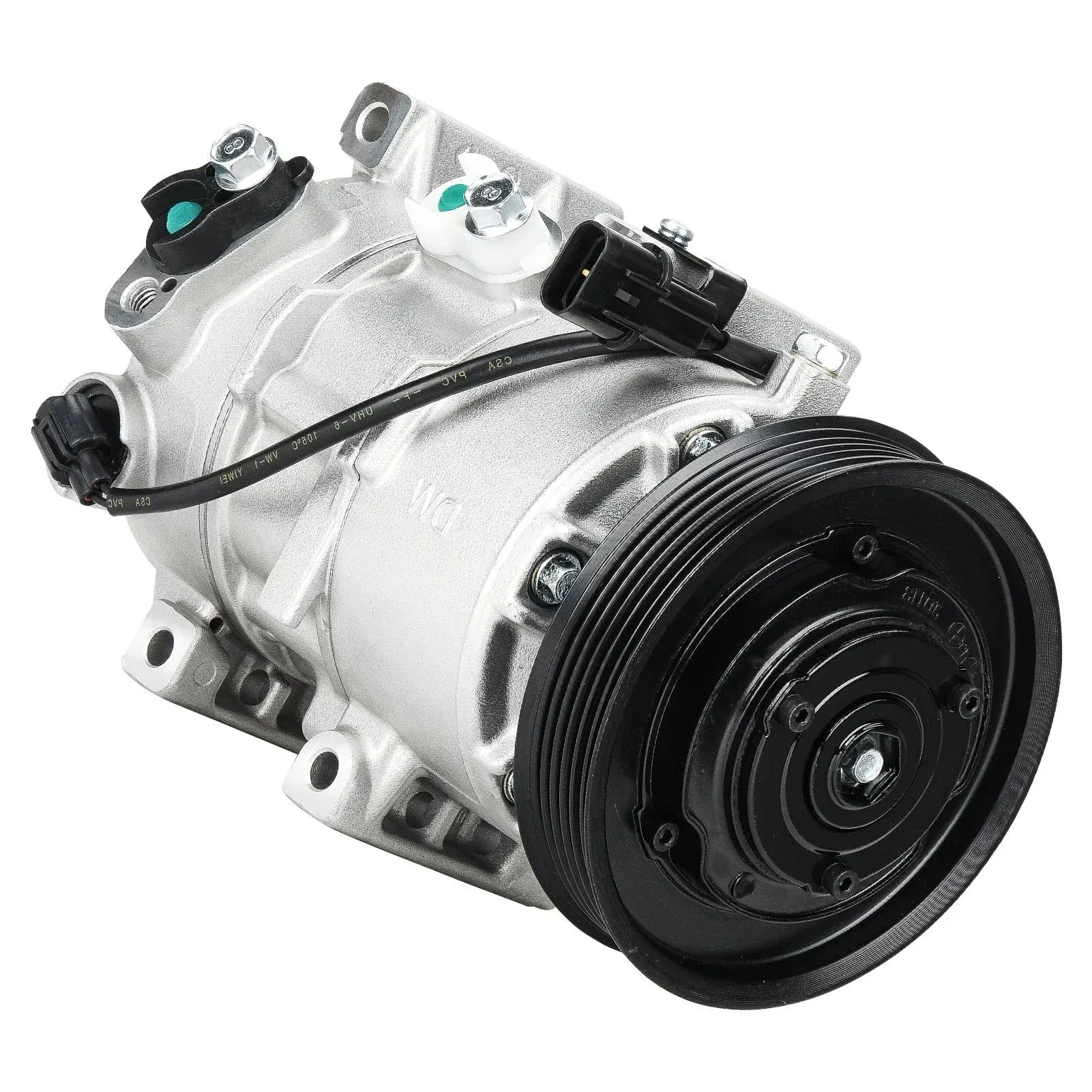 AC Compressor and A/C Clutch for Hyundai Accent Kia Rio 1.6L 2012 2013 2014 2...