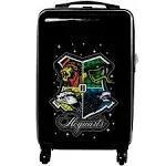 Harry Potter Hogwarts Boys Carry On Suitcase with Wheels 20 inch, Size: One size, Black