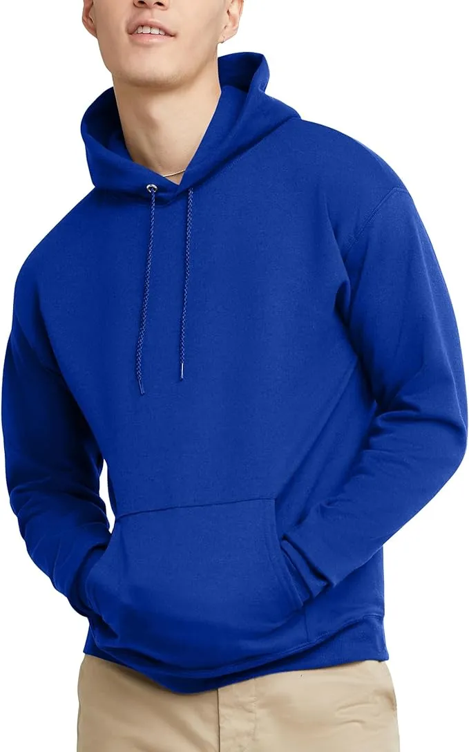 Hanes Men's Hoodie, EcoSmart Fleece Hoodie, Hooded Sweatshirt for Men