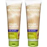 Garnier Hair Conditioner Nutrisse Color Reviver, 5 MIN Color Mask for Cool Blonde Color Treated Hair to Nourish & Fights Brass, 4.2 Fl Oz, 2 Count (Packaging May Vary)