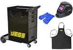 JEGS 81641 Welding Cart w/Drawers 286 lb. Capacity