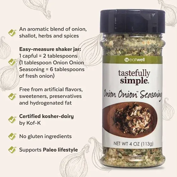 Tastefully Simple Onion Onion Seasoning