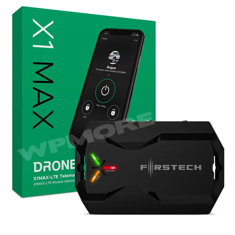 Firstech Drone Mobile X1MAX-LTE Telematics GPS Alarm Module TILT Drone X1-MAX