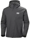 NWT Helly Hansen &#039;Seven J&#039; Hooded Rain Jacket men&#039;s Large waterproof windproof