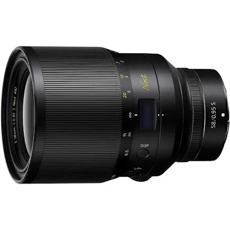 Nikon NIKKOR Z 58mm f/0.95 S (Noct) | Exotic aperture professional f/0.95 low-light prime lens for Z series mirrorless cameras | Nikon USA Model