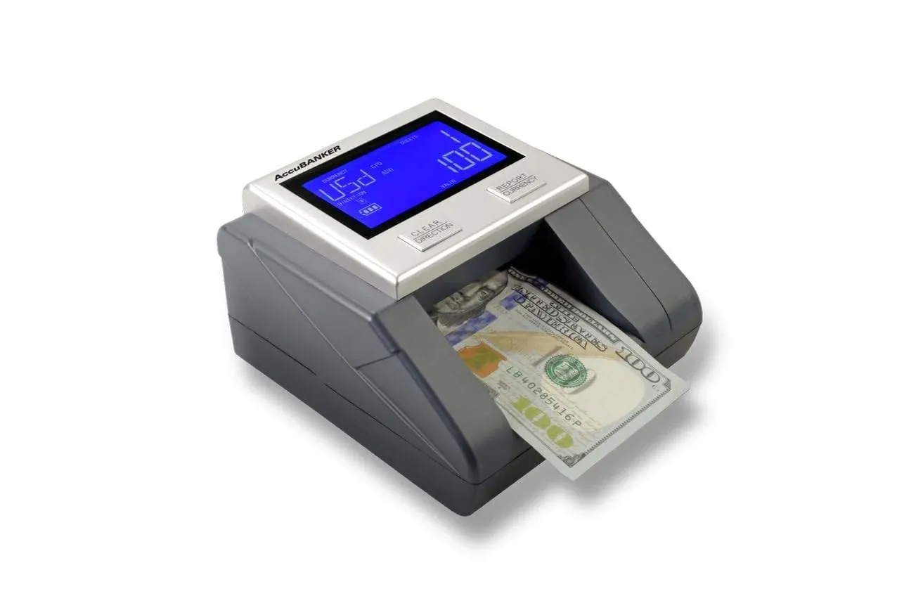 AccuBANKER D585 7-Point Multi Currency Counterfeit Bill Detector USD EUR GBP, CE 97241645855 | eBay