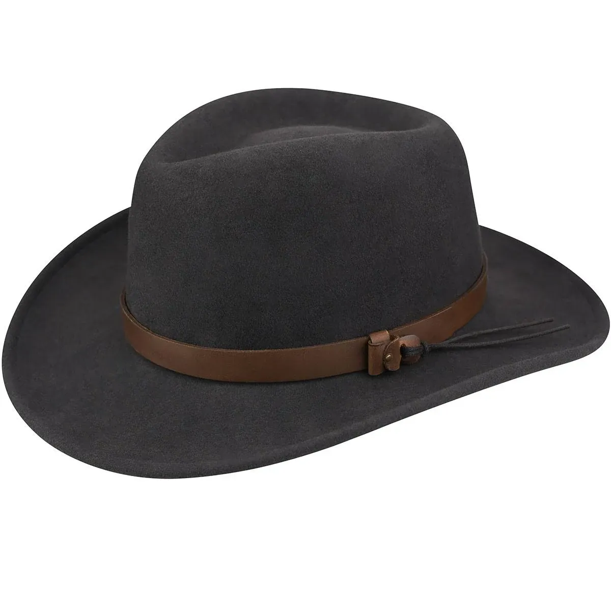 Cowboy Mens Leather Hat