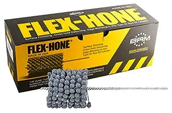 Brush Research GB312320AO FLEX-HONE®, 3-1/2" (89mm) Diameter, 320 Grit, Aluminum Oxide, for Aluminum, Brass, Bronze and Softer Non-Ferrous Materials