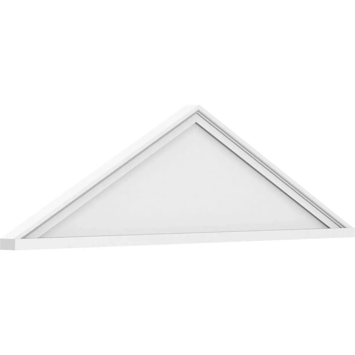 Ekena Millwork PEDPS048X130PKC00 48"W x 13"H x 2"P (Pitch 6/12) Peaked Cap Smooth ...